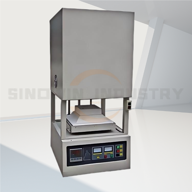 1700C Laboratory Bottom Load Vacuum Furnace with Nitrogen inlet for Sintering of advanced ceramics and metal components